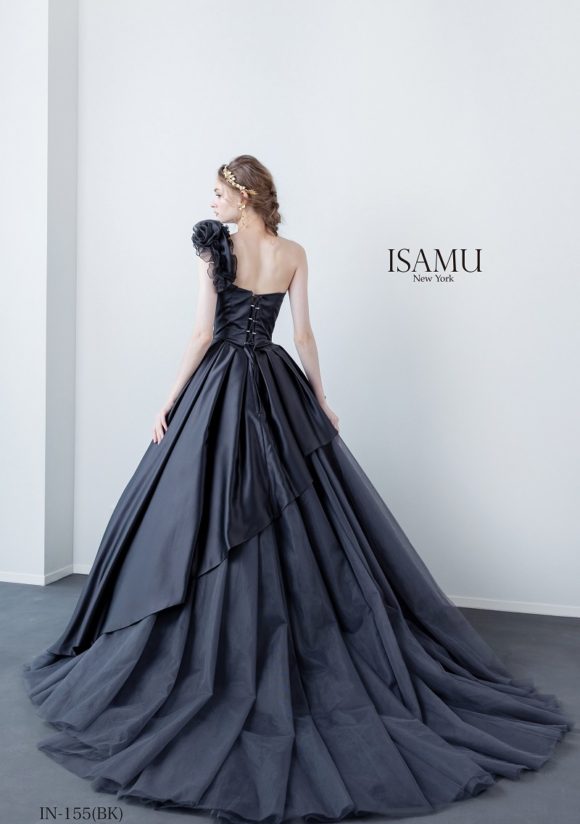 IN-155(BK) ウェディングドレス｜ISAMU MORITA