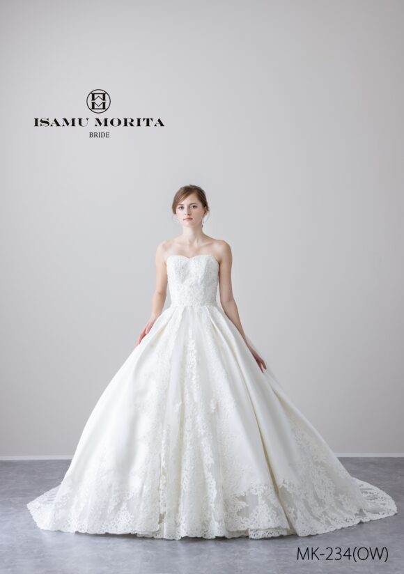 MK-234(OW) ウェディングドレス｜ISAMU MORITA