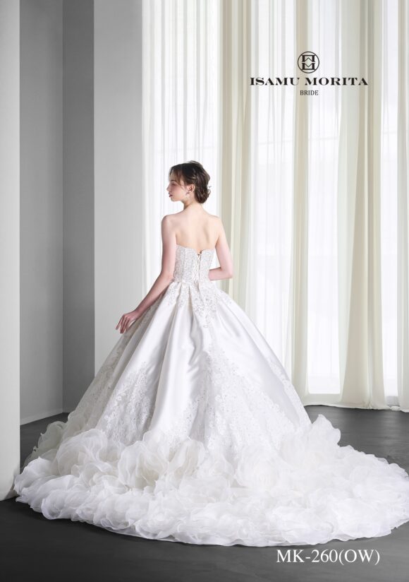 MK-260(OW) ウェディングドレス｜ISAMU MORITA