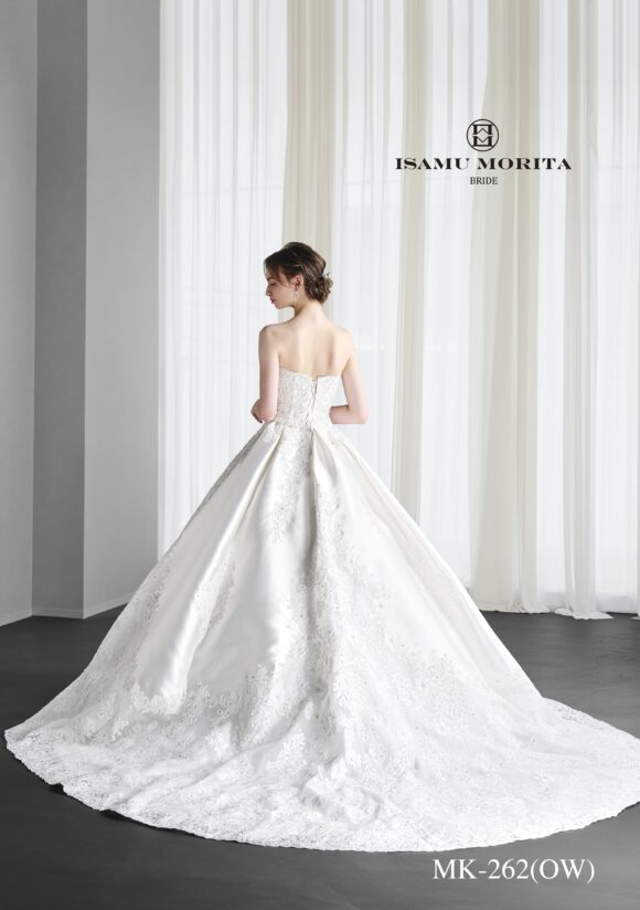 MK-262(OW) ウェディングドレス｜ISAMU MORITA