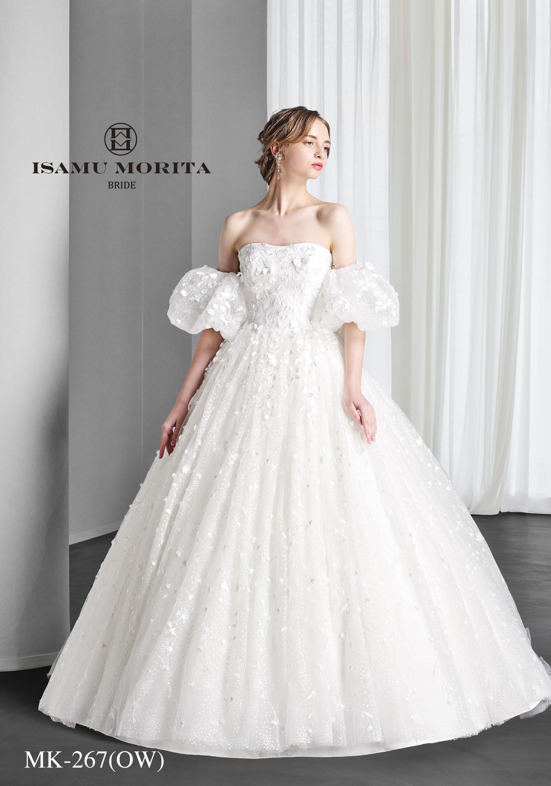 MK-267(OW) ウェディングドレス｜ISAMU MORITA